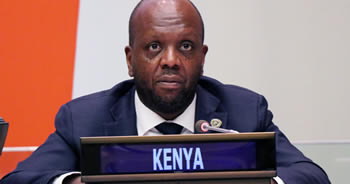 Martin Kimani, ambasciatore del Kenya.